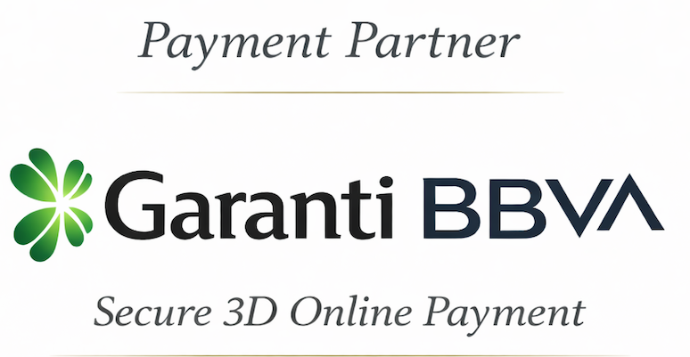 Garanti BBVA, our secure payment partner